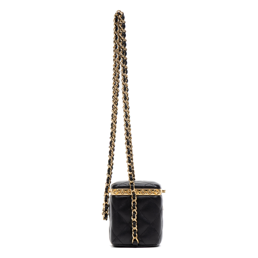 Chanel Lock Frame Vanity Case - Picture 3 of 12